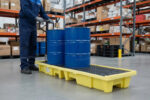 Tarima Antiderrames Lineal para 4 tambos TAD1014 - Imagen 10