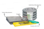 Kit Antiderrames Portátil para Químico Universal de 25 galones - Imagen 2
