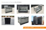 Contenedor de Plástico Sólido Colapsable 700 Lts. / 185 Galones - Imagen 19