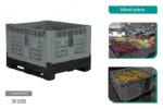 Contenedor de Plástico Ventilado Colapsable 700 Lts. / 185 Galones - Imagen 16