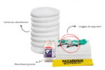 Kit Antiderrames Móvil 65 Galones con Contenedor de Plástico - Sólo Aceite - Imagen 2