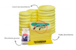 Kit Antiderrames Móvil 95 Galones con Contenedor de Plástico - Líquidos Agresivos HazMat - Imagen 2