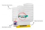 Kit Antiderrames Móvil 95 Galones con Contenedor de Plástico - Sólo Aceite - Imagen 2