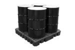 Plataforma Antiderrames Resistente para 4 Tambos PAD1011