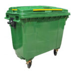 Contenedor de Basura 1100 Lts. / 290 Galones color Verde