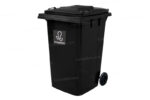 Bote de Basura 360 Lts. / 95 Galones color Negro para Residuos Inorgánicos - Imagen 3