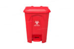 Bote de Basura 80 Lts. / 20 Galones color Rojo para Residuos Peligrosos