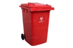 Bote de Basura 360 Lts. / 95 Galones color Rojo para Residuos Peligrosos - Imagen 2