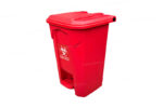 Bote de Basura 80 Lts. / 20 Galones color Rojo para Residuos Peligrosos - Imagen 2